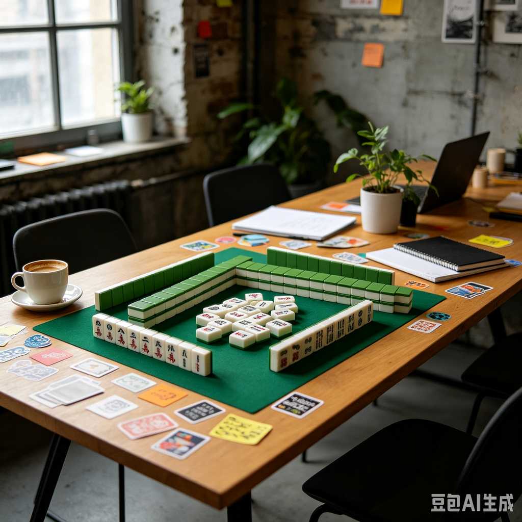 stable mahjong tiles stacking